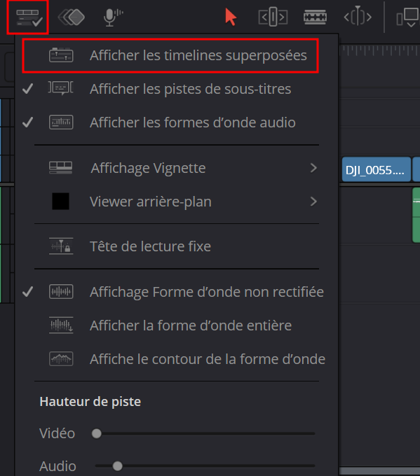 Afficher plusieurs timelines