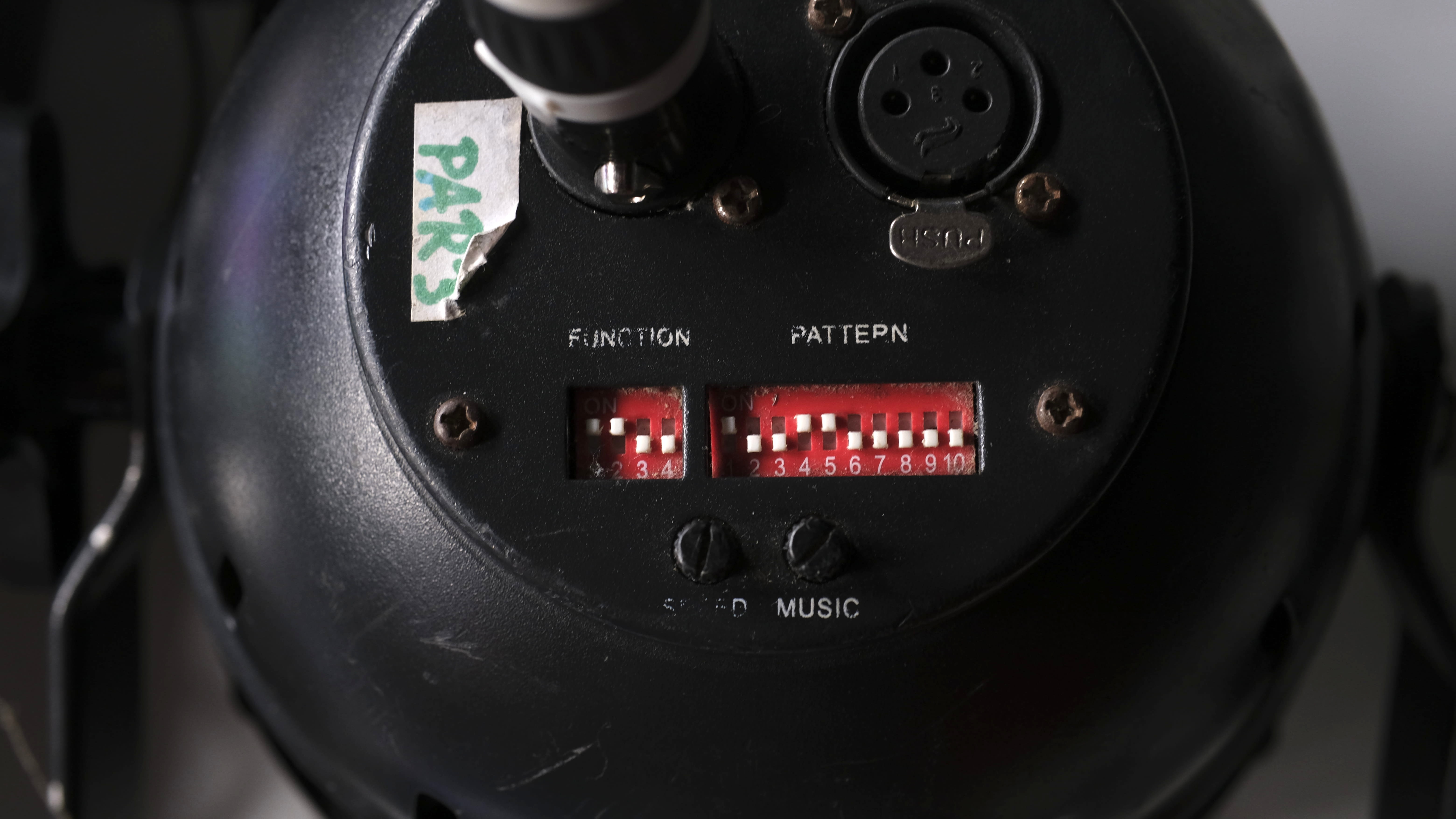 Arrière de la Led Par 56 Pro